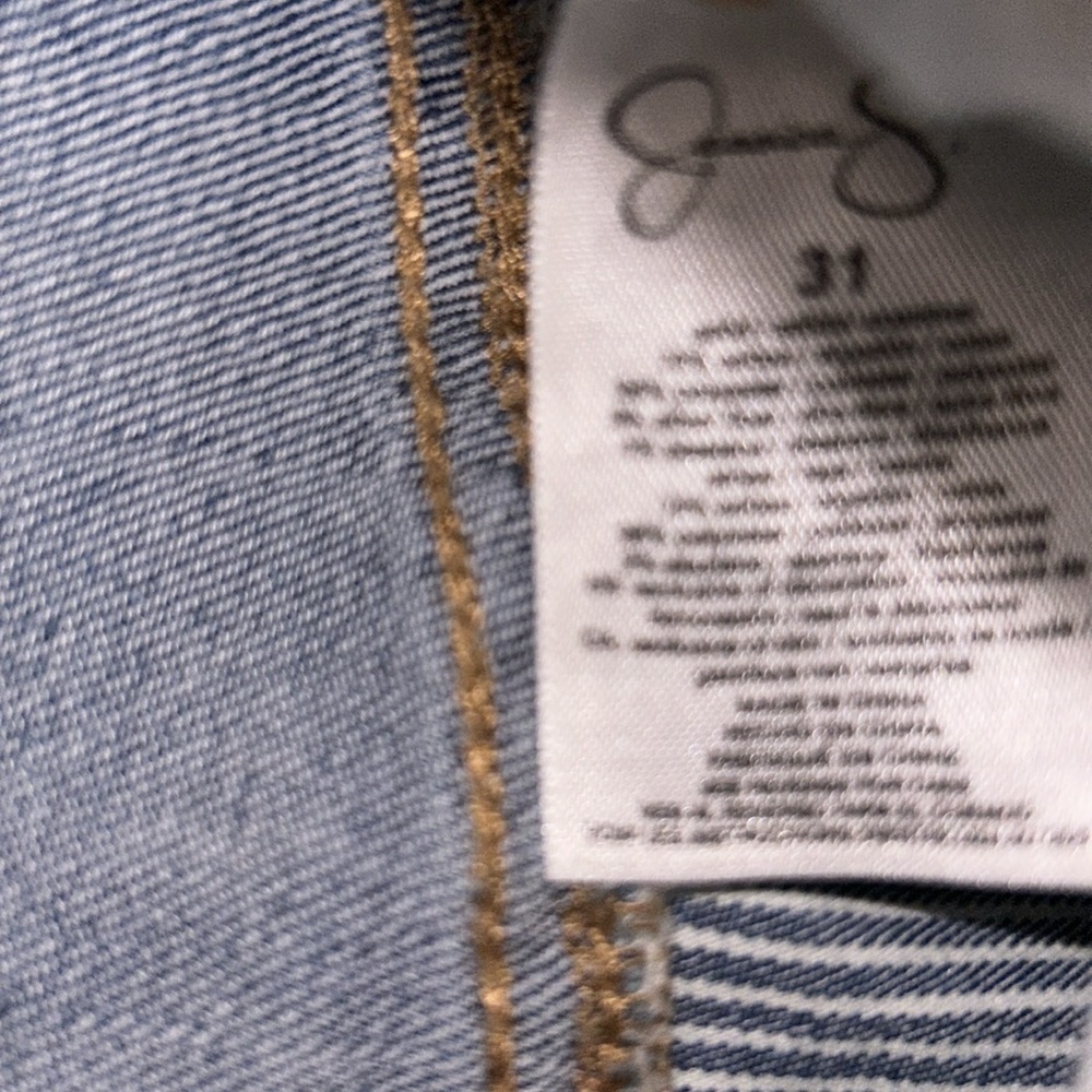 NWT Jessica Simpson denim patch work skirt - Picture 6 of 7